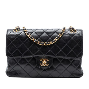 Pre-Loved Chanel Medium Quilted Lambskin Double Sided Flap